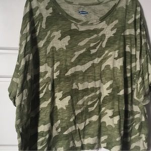 Old Navy - Women short sleeve Camo Tee shirt
